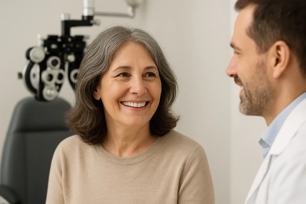 Saúde dos Olhos Após os 40 Anos